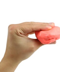 CanDo TheraPutty Standard Hand Exercise Putty For Rehabilitation, Exercises, Hand Therapy, Occupational Therapy, Hand Strengthening, Improve Motor Skills, Stress Relief, Red: Soft, 50 lb 11 81ZQSWee jL