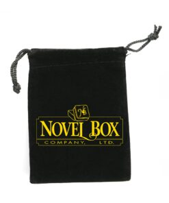 Novel Box Detachable Magnetic Lid Acrylic Black Jewelry Display Case 14.75X8.25X1.15 + Custom NB Pouch Large (Magnetic): 14.75X8.25X1.15 Black Acrylic Top 7 81ZUxfgBOrL