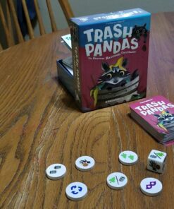 Gamewright Trash Pandas - The Raucous Raccoon Card Game - 252 Standard 32 81ZVbDMAmGL