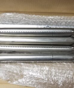 Hisencn Grill Parts Kit for Kenmore 146.34611410, 146.46372610 146.23673310 146.34461410 146.10016510 146.16198211 146.46366610 146.16142210 146.1001751 146.4636561 Grill Burner, Heat Plate, Crossover 4SS+Crossovers 68 81ZVmfx31fL