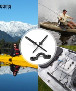 Booms Fishing MA1 Kayak Pad Eye Tri-Grip Rivet Kit, Black Pad Eye with Rivets, 12 sets 24 81ZWpmrTuAL