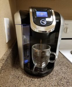 Keurig K475 Coffee Maker, Single Serve K-Cup Pod Coffee Brewer, Programmable Brewer, Black 40 81ZWunjby9L