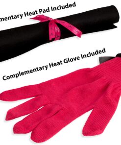 Sultra The Bombshell Rod Curling Iron, Available in 3 Different Sizes, with Protective Heat Glove ¾ Inch 8 81ZY2gIavL