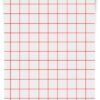 Inkjet Photo Transfer Paper 25 Sheets RED GRID - Light Color Fabric - 8 1/2 X 11 Inches by world-paper* 1-Pack