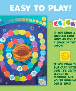 Peaceable Kingdom Hoot Owl Hoot Cooperative Color Matching Game for 2 to 4 Kids Ages 4+ 23 81ZZF kcyjL