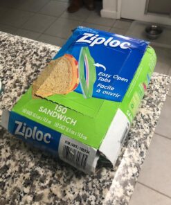 Ziploc 71135 Sandwich Bags, Pack of 150, 6.5 x 5.875-Inch (16.5 cm x 14.9 cm) 18 81ZZRgszNL