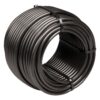 Rain Bird T22-100S Drip Irrigation 1/4" Blank Distribution Tubing, 100' Roll, Black
