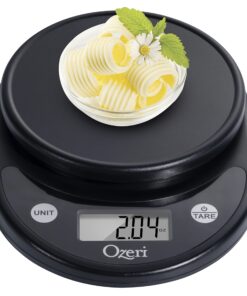 Ozeri Pronto Digital Multifunction Kitchen and Food Scale, All Black 25 81Za7F0CMmS