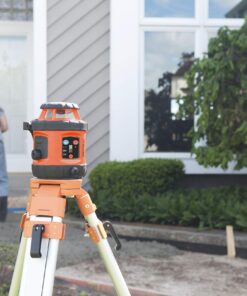 Johnson Level & Tool 99-006K Self Leveling Rotary Laser System Kit, Red, 1 Kit 12 81Zang5LHL