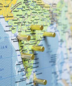 Metal Cylinder Magnets, 30 pcs Gold Magnetic Pins,Magnets for Building, Science, DIY, Refrigerator&Kitchen,Magnets Cabinet&Class,Perfect as Whiteboard, Locker or Fridge, Tiny Powerful Magnets for Maps 13 81ZbBeHjQ8L