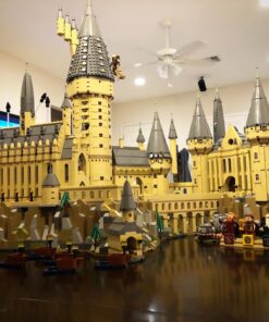 LEGO Harry Potter Hogwarts Castle 71043 Building Set - Model Kit with Minifigures, Featuring Wand, Boats, and Spider Figure, Gryffindor and Hufflepuff Accessories, Collectible for Adults and Teens Standard 88 81Zbeco4cZL