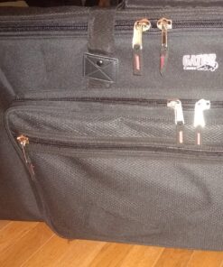 Gator Cases Padded Keyboard Gig Bag, Fits Slim Line 88 Note Keyboards (GKB-88 SLIM) Slim 88-Note 34 81Zcna5PmbL