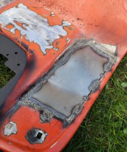 Goplus 110V MIG 130 Welder Flux Core Welding Machine, No Gas Welding Machine with Electrode Holder Face Shield (Orange) 52 81Zd0TCZXgL