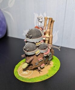 Sankei MK07-21 Mini Chure and Kit, Studio Ghibli Series, Howl's Castle, Non-Scale, Papercraft 42 81Ze10sMulL