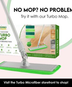 Microfiber Mop Pads 4 Pack - Reusable Washable Cloth Mop Head Replacements Best Thick Spray Wet Dust Dry Flat Velcro Attachment 18" Inch - Cleaning Refill Fits Bona, Bruce, Rubbermaid, Libman + More 1 33 81Zf49OFp3L