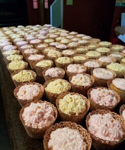 A&S Creavention Vine Cupcake Holders Filigree Vine Designed Decor Wrapper Wraps Cupcake Muffin Paper Holders - 50pcs (Pink) 1 Pink 31 81ZfyE7SQXL 2