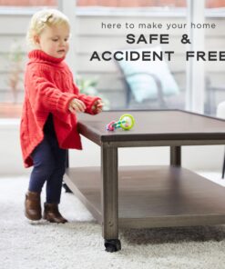 Alternative view of Bebe Earth Baby Proofing Edge and Corner Guard Protector Set, 20.4 ft, Coffee Brown 20 Feet + 8 Corners