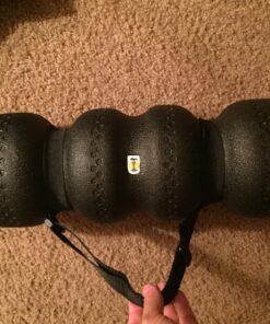 Rollga PRO - The BETTER Foam Roller for Flexibility, Muscle Recovery, Back & Neck Massage, & Exercise (Black) Black 40 81ZhjpfhGwL