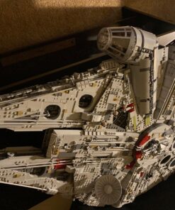 LEGO Star Wars Ultimate Millennium Falcon 75192 - Expert Building Set and Starship Model Kit, Movie Collectible, Featuring Classic Figures and Han Solo's Iconic Ship, Best Gift for Adults 111 81Zij9Fyv8L