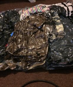 Spacesaver Vacuum Storage Bags (Jumbo 2 Pack) Save 80% on Clothes Storage Space - Vacuum Sealer Bags for Comforters, Blankets, Bedding, Clothing - Compression Seal for Closet Storage. Pump for Travel. Jumbo 52 81ZlZulR59L