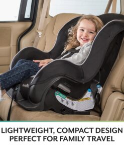 Evenflo Tribute LX 2-in-1 Lightweight Convertible Car Seat, Travel Friendly (Neptune Blue) Neptune Blue 23 81Zlqjd2zkL