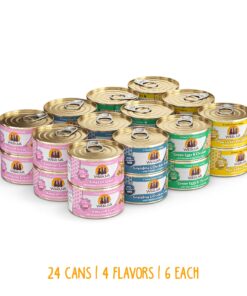 Alternative view of Weruva Classic Cat Food, Variety Pack, Paw Lickin' Pals Wet Cat Food, 3oz Cans (Pack of 24) Paw Lickin' Pals Variety Pack 3 Count (Pack of 24)
