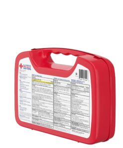 Johnson & Johnson All-Purpose Portable Compact First Aid Kit for Minor Cuts, Scrapes, Sprains & Burns, Ideal for Home, Car, Travel and Outdoor Emergencies, 140 Pieces Original Version 140 Piece Set 40 81Zn3So3mjL