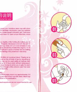 8 Pieces Menstrual Set 6 of Cloth Pads + 1 of Moon Cup + 1 of Mini Wet Bag (SMALL for women who haven't previously given birth vaginally., Blue) 20 81ZnXUbkNUL