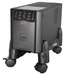 Kantek Mobile CPU Stand with Adjustable Width and Locking Casters, 16-Inch Wide x 7-Inch Deep x 4.8-Inch High (CS200B),Black 22 81ZoEBY2mL