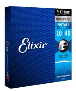 Alternative view of Elixir Strings Electric Guitar Strings w POLYWEB Coating, Light (.010-.046) Light (.010-.046) 6 String Set