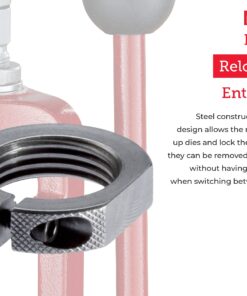 Hornady Sure-Loc Lock Rings, 6 Pack, 044606 - Fits on Standard 7/8-14 Inch Threaded Dies & Accessories - Split Ring Design Die Lock Rings Applies Constant Pressure & Wrench Flats for Easy On/Off 15 81ZqHHmRIvS
