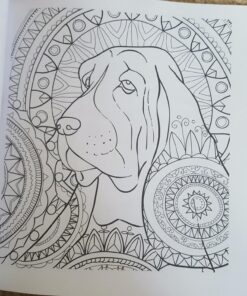 Amazing Dogs: Adult Coloring Book (Stress Relieving Creative Fun Drawings to Calm Down, Reduce Anxiety & Relax.) 54 81ZsefPNVlL