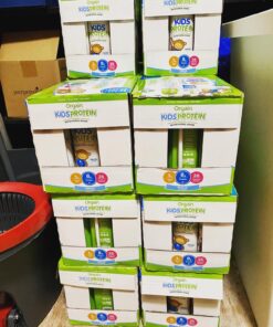 Orgain Organic Kids Nutritional Protein Shake, Vanilla - Kids Snacks with 8g Dairy Protein, 22 Vitamins & Minerals, Fruits & Vegetables, Gluten Free, Soy Free, Non GMO, 8.25 Fl Oz (Pack of 12) Pack of 12 25 81ZsyHX 6uL