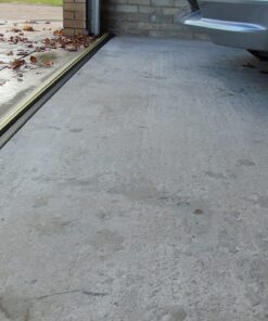 1” High Garage Door Threshold Seal Kit 10'3" Length | Flexible PVC | Complete Kit Includes 1 Adhesive | GaraDry 10'3" 14 81Zt8zoPcuL