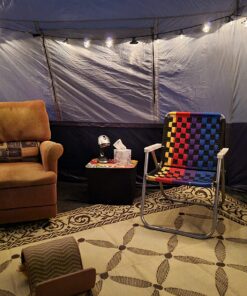 Coleman Camping Tent with Instant Setup, 4/6/8/10 Person Weatherproof Tent with WeatherTec Technology, Double-Thick Fabric, and Included Carry Bag, Sets Up in 60 Seconds 8-person Cabin Tent 53 81ZtEzKwsXL