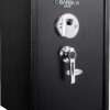 BARSKA Large Biometric Safe, Multi (AX11650) Black 14"x13"x19.75" 1.45 CU FT 19 81ZvAfNsPyS