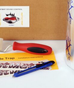 FatMat Self-Adhesive Rattletrap Sound Deadener Bulk Pack with Install Kit - 50 Sq Ft x 80 mil Thick 46 81ZwCtUYNfL
