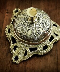 Upper Deck Ornate Solid Brass Hotel Counter Bell 24 81ZxHhs KhL