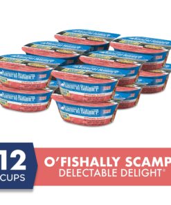 Alternative view of Natural Balance Delectable Delights O'Fishally Scampi - Tuna Salmon, & Shrimp Cat Food | Grain-Free Wet Stew for Cats | 2.5-oz Cup (Pack of 12) Tuna, Salmon, Carrots & Shrimp 2.5 oz