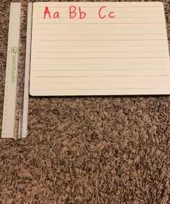 5 Pack Double Sided Whiteboards Lined Dry Erase Board for Kids Ruled Writing Board Handwriting Practice for Kids Small White Board Dry Erase Boards Lines 9x12 Student 5 Dry Erase Markers Included 49 81ZzZZEwGtL