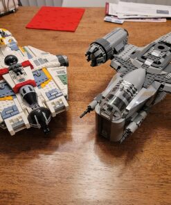 LEGO Star Wars: Ahsoka Ghost & Phantom II 75357 Playset Inspired by The Ahsoka Series, Featuring 2 Buildable Starships and 5 Star Wars Figures Including Jacen Syndulla and Chopper 48 81a zno xiL