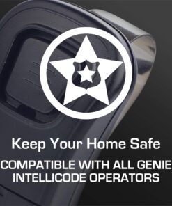 Genie Single Button Garage Door Opener Remote - Safe & Secure Access - Compatibility with Genie Only Intellicode Garage Door Openers - Model G1T-BX 1 Pack 24 81a17nuJg0L 1