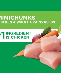 IAMS Adult Minichunks Small Kibble High Protein Dry Dog Food with Real Chicken, 15 lb. Bag 0 15 Pound (Pack of 1) 25 81a1Ln4CBqL