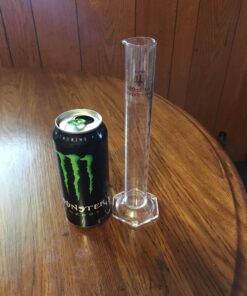 100ml Graduated Cylinder, Borosilicate 3.3 Glass, Single Metric Scale, Class B, Karter Scientific 213I12 (Single) 100ML Pack of 1 11 81a1ZjR6crL