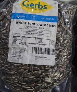 Lightly Sea Salted Sunflower Seed in Shell by Gerbs - 2 LBS - Top 11 Food Allergen Free & Non GMO - Premium Dry Roasted Seeds – COG USA Light Sea Salt 2 Pound (Pack of 1) 28 81a1obCt3BL 1