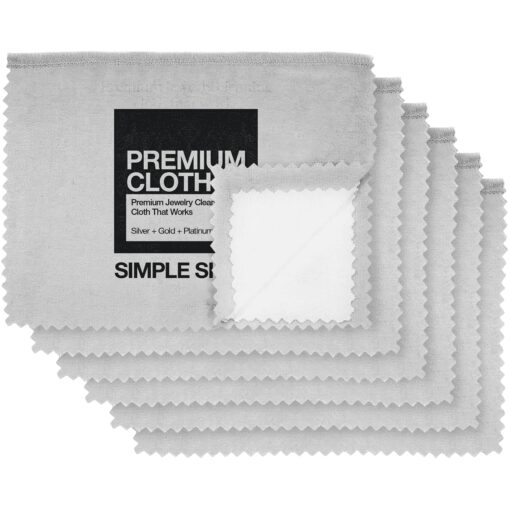 NEW Set of 3 Premium Jewelry Cleaning Cloths - Best Polishing Cloth Solution for Silver Gold & Platinum