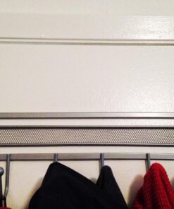 Deco Brothers Over The Door Hook Organizer with 6 Hooks, Silver 30 81a4oT20BrL