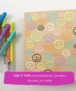 SAKURA 3D Soufflé Pen - 3-D Pen for Lettering, Drawing, Line Borders, Ornaments, & More - Opaque White and Pastel Ink Colors - 10 Pack Souffle 10 Count (Pack of 1) 32 81a5cZg0SL