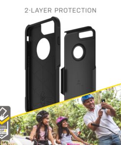 OTTERBOX COMMUTER SERIES Case for iPhone 8 PLUS & iPhone 7 PLUS (ONLY) - Retail Packaging - AQUA MINT WAY (AQUA MINT/MOUNTAIN RANGE GREEN) AQUA MINT WAY (AQUA MINT/MOUNTAIN RANGE GREEN) Standard Packaging 21 81a63G8m7YL