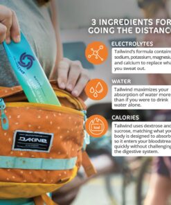 Tailwind Grab-and-Go Endurance Fuel Single Serve Assorted Flavors (Pack of 8) - Hydration Drink Mix with Electrolytes, Carbohydrates - Non-GMO, Gluten-Free, Vegan, No Soy or Dairy 13 81a8AB8DK0L